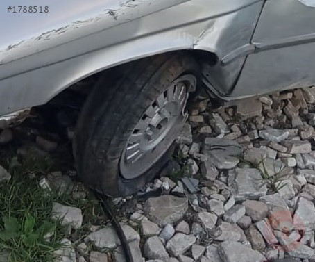 renault r9 broadway 1.4 çıkma sol ön jant lastik