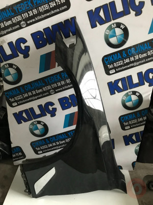 BMW G30 5SERİSİ 2017-23 ÇIKMA SOL ÇAMURLUK SİYAH BOYASIZ
