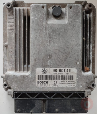 GOLF MOTOR BEYNİ / 0281011617 / 03G906016M / EDC16U1