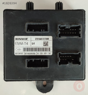 RENAULT CLİO KONTROL ÜNİTESİ 231A07278R EMM-T4 L4