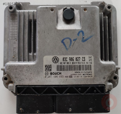 03C906027CS 0261S06693 VW TOURAN GOLF MOTOR BEYNİ