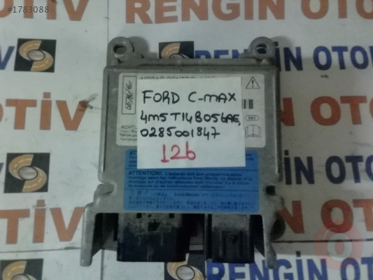 FORD C-MAX AİRBAG BEYNİ 4M5T14B056AE    0285001847