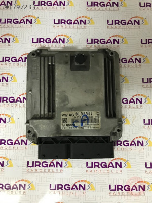 0281018526 04L907309A AUDI A3 MOTOR BEYNİ  EDC17C64 BOSCH