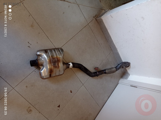 4G0254352B/4G0253211AF ÖN SUSTURUCULU EGZOZ BORUSU AUDİ A6 A