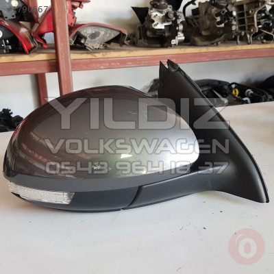 Volkswagen Tiguan Sağ Dikiz Aynası Orijinal Çıkma Füme
