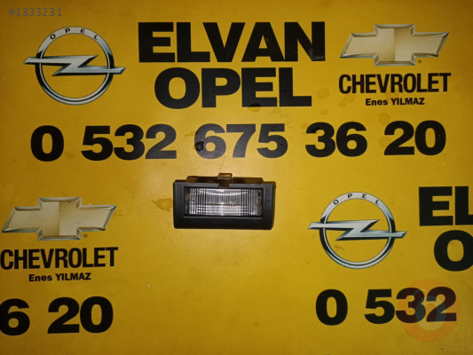 Opel Astra F Plaka Lambası