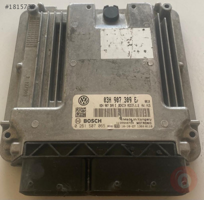 03H907309E 0261S07065 VW TOUAREG MOTOR BEYNİ