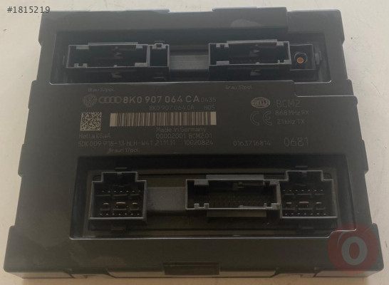 8K0907064CA 8K0907064CQ 5DK009918 AUDİ A4 BCM KONFOR BEYNİ