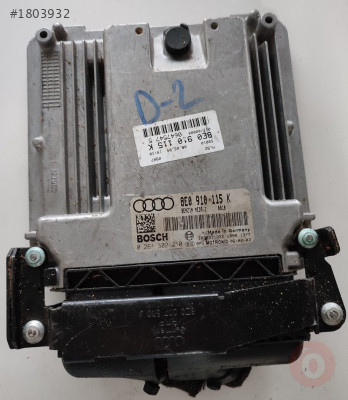 Audi A4 2.0 Motor Beyni MED9.1 0261S02210 8E0910115K