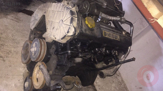 OPEL COMBO B 1.7 KOMPLE MOTOR