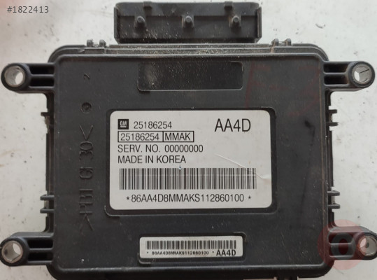 25186254 AA4D MOTOR BEYNİ