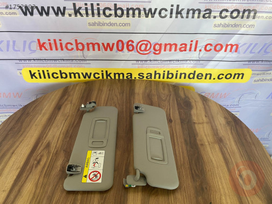 BMW F44 2SERİSİ ÇIKMA ORJİNAL GRİ GÜNEŞLİK SAĞ SOL 8096769