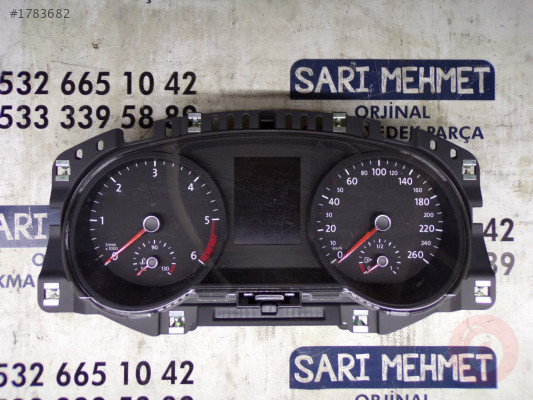 VW GOLF 7 2012 ÇIKMA KM HIZ GÖSTERGE SAATİ 5G0 920 861 A , 5