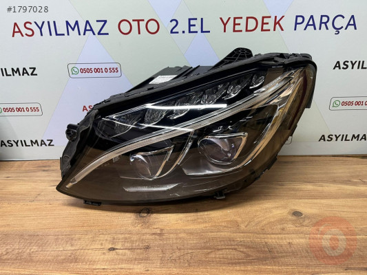 MERCEDES C SERİSİ W205 SOL FAR ÇİFT MERCEK A2059068701