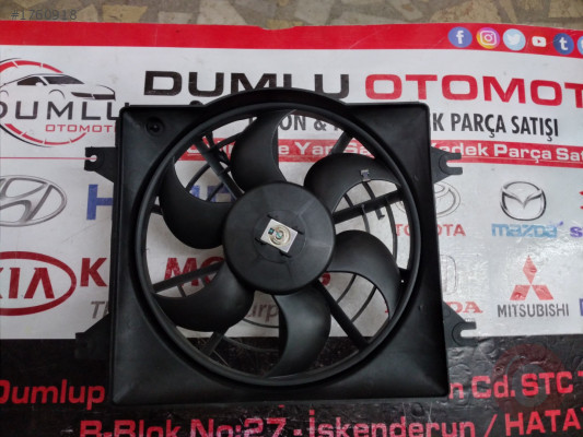 94-00 accent radyatör fanı komple