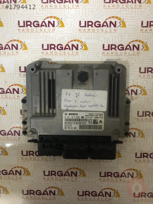 0281017862 9677031180 CITROEN C4 MOTOR BEYNİ  EDC17C10 ECU