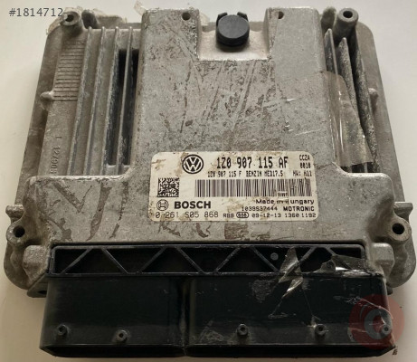 Skoda Octavia2009 MOTOR BEYNİ 0261S05868 1Z0907115AF MED17.5