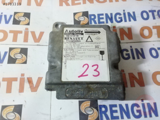 RENAULT LAGUNA AİRBAG BEYNİ 550536200