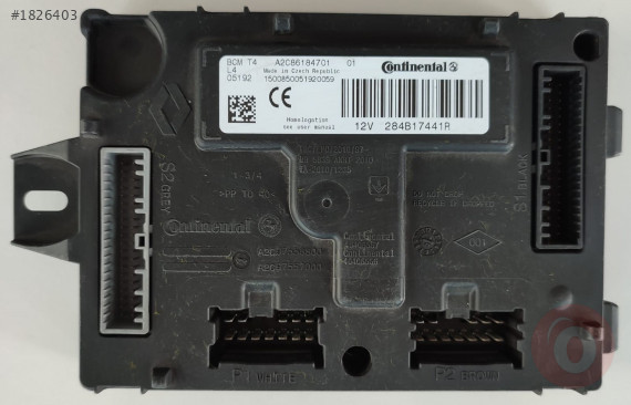RENAULT CLIO UCH BEYNİ A2C86184701 284B17441R