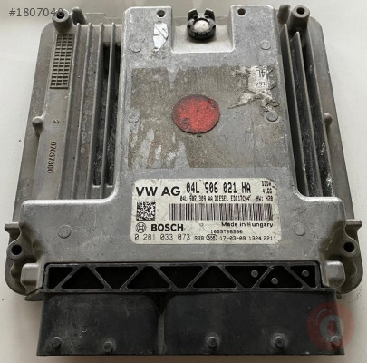 04L906021HA 04L907309AA 0281033073 AUDİ A6 MOTOR BEYNİ