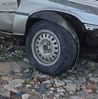 renault r9 broadway 1.4 çıkma sağ ön jant lastik