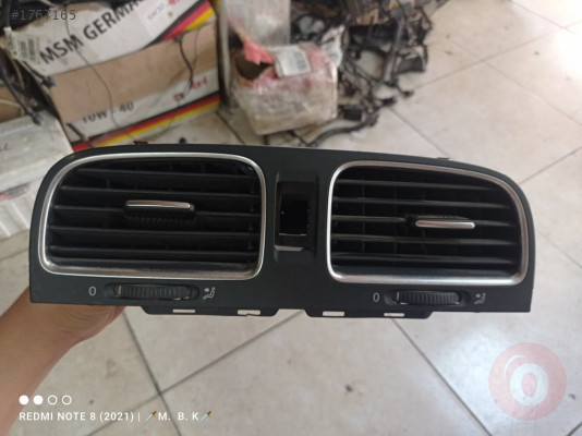 Golf 6, Orta üfleme ızgaraları orjinal hatasız çıkma