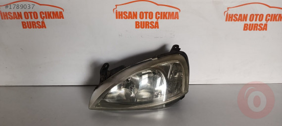 Opel corsa c sol far orijinal sökme hatasız