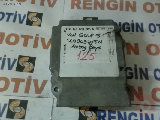VOLKSWAGEN GOLF AİRBAG BEYNİ 1K0909605N