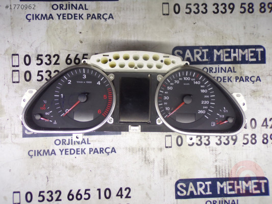 AUDİ A6 ÇIKMA  KM GÖSTERGE SAATİ 4F0920900N , 4F0 920 900 N