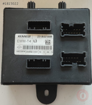 RENAULT CLİO 4/CAPTUR UCH BEYNİ 231A03439R - 231A02188R