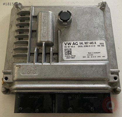 04L907445A 28471864 DCM6.2 SKODA VOLSWAGEN MOTOR BEYNİ