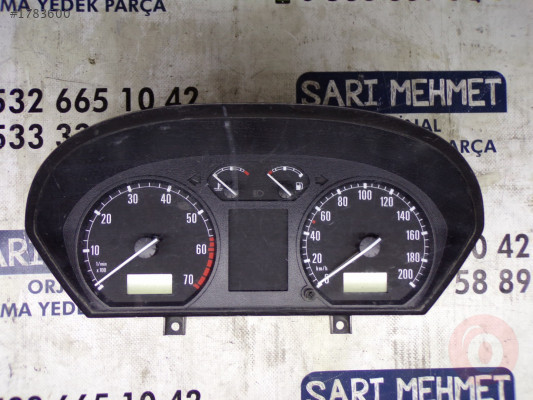 ÇIKMA SKODA FABİA KM HIZ GÖSTERGE SAATİ 6Y0 920 880 L , 6Y09