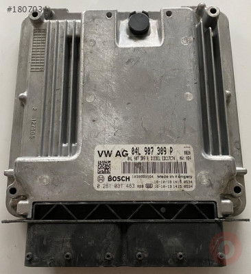 04L907309P 0281031483 VW PASSAT MOTOR BEYNİ EDC17C74