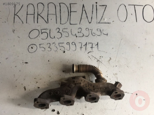 RENAULT CLİO 1.5  ÇIKMA ORJİNAL EGZOZ MANİFOLDU