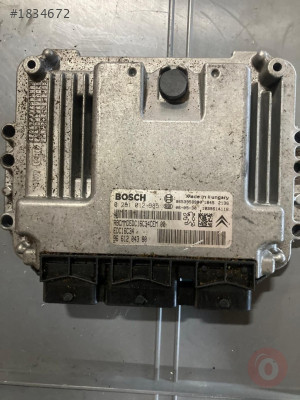Peugeot 207 1.6 HDI Motor Beyni EDC16C34 0281012985 96612043