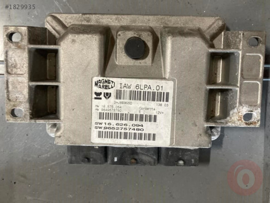 PEUGEOT 206  IAW 6LPA.01  9652757480, HW 9649578780 MOTOR