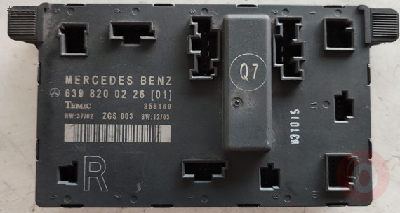 MERCEDES VİTO W639 SAĞ KAPI BEYNİ 6398200226 ZGS003