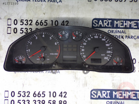 ÇIKMA AUDİ A6 1997 - 2005 KM HIZ GÖSTERGE SAATİ 4B0919860F ,