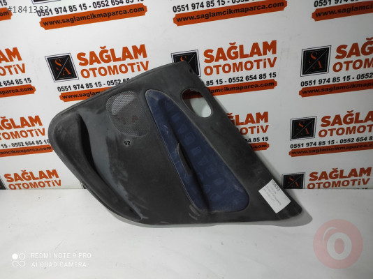 PEUGEOT 206 ÇIKMA SAĞ ARKA KAPI DÖŞEMESİ OEM; 9638691677