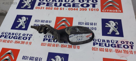 PEUGEOT 206 ORJİNAL ÇIKMA SAĞ AYNA