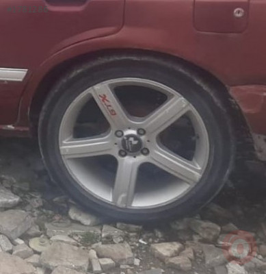 1983 model honda accord 1.6 çıkma sol arka jant lastik