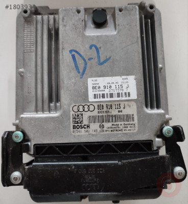 Audi A4 Motor Beyni MED9.1 0261S02145 8E0910115J