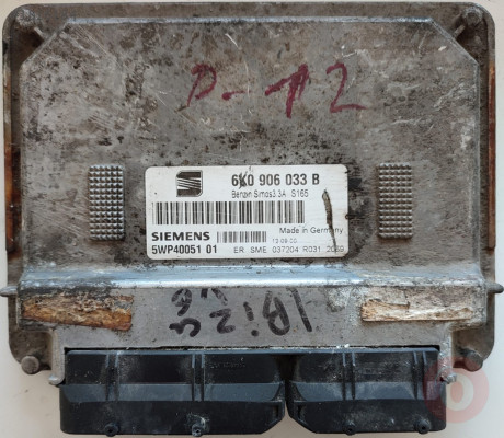 6K0906033B 5WP4005101 SEAT IBIZA 1.6 MOTOR BEYNİ