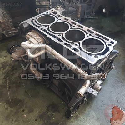 Skoda Rapid 1.4 TSI CAX Çıkma Yarım Motor Blok 2012 - 2015