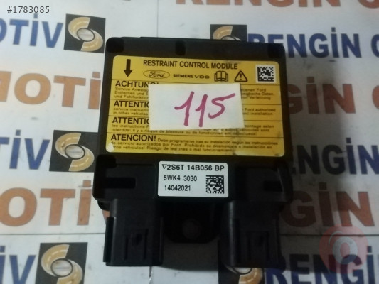 FORD FİESTA AİRBAG BEYNİ 2S6T14B056BP