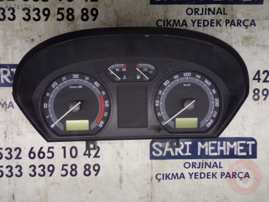 ÇIKMA SKODA FABİA 1999-2004 KM HIZ GÖSTERGE SAATİ