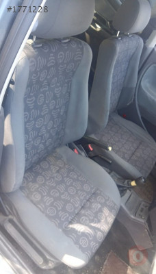 2001 seat ibiza 16v akl çıkma ön koltuk takımı