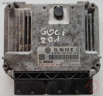 03L906018BC 03L907309R 0281016407 1039S44218 MOTOR BEYNİ