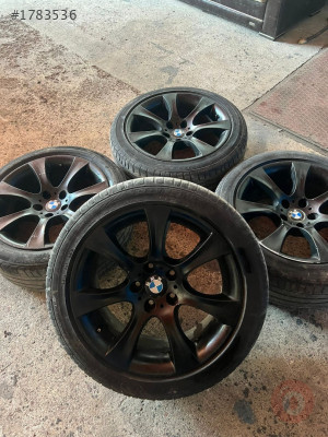 BMW E60 ORJİNAL BBS 18 İNÇ JANT LASTİK TAKIMI ÇIKMA PARÇA