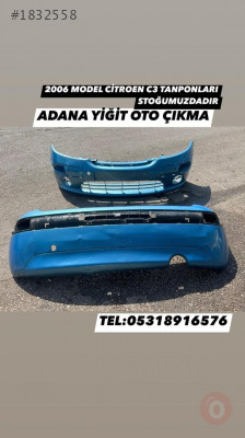 2006 Citroen c3 ön arka tampon çıkma orjınal